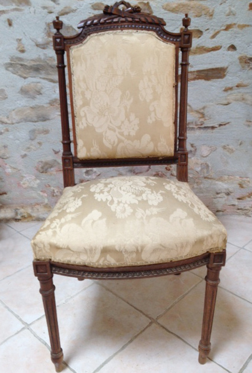 french antique louis xvi style chair